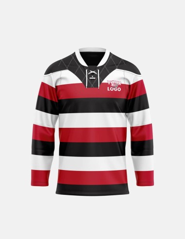 070 - Custom Lace Front Rugby Jersey - Impakt - Customised Teamwear - Impakt