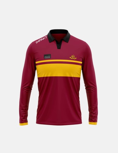 020 - Long Sleeve Sublimated Cricket Polo Shirt - Customised Teamwear - Impakt