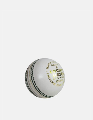 420 - County Match Ball White 156 GRM (2 PCE) - Impakt - Cricket - Impakt
