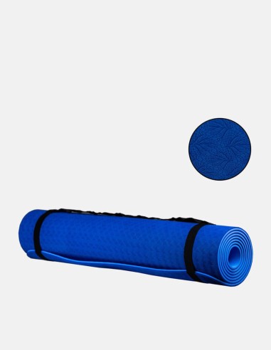 004 - Yoga Mat Blue  - Fitness