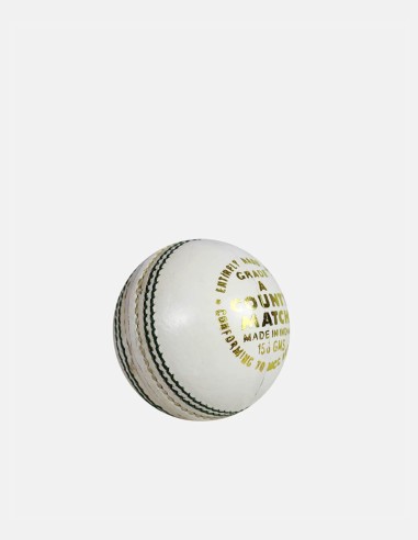 430 - County Match Ball White 156 GRM (4 PCE) - Impakt  - Cricket