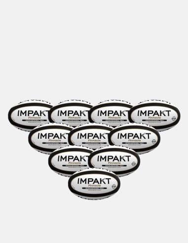 - Impakt Pinnacle Rugby Ball Size 5 Pack - Rugby Balls - Impakt