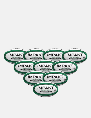 - Impakt Performance Rugby Ball Size 5 Pack - Rugby Balls - Impakt