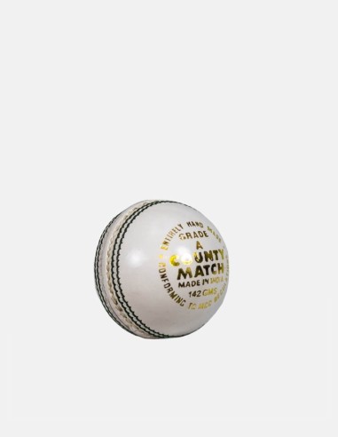 400 - County Match Ball White 142 GRM (2 PCE) - Impakt  - Cricket
