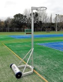 - Portable, Adjustable Netball Goal - Field Set Up - Impakt