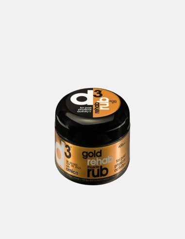 RRUB400GDR - Gold Rehab Muscle Rub 400grams - Impakt  - Medical